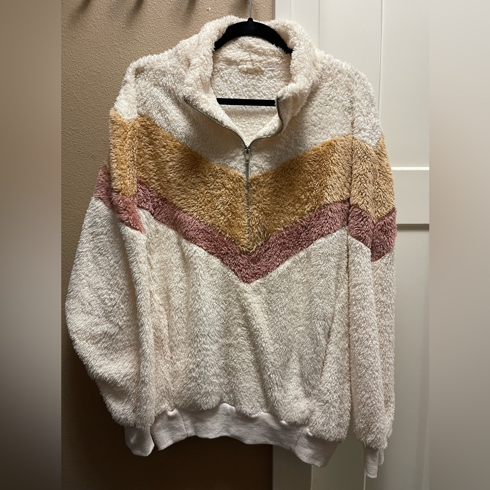 Sherpa Pullover Jacket